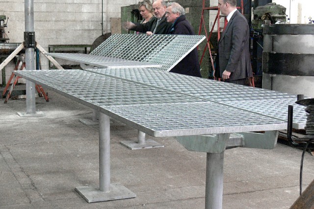 Newcastle-under-Lyme market prototype folding tables