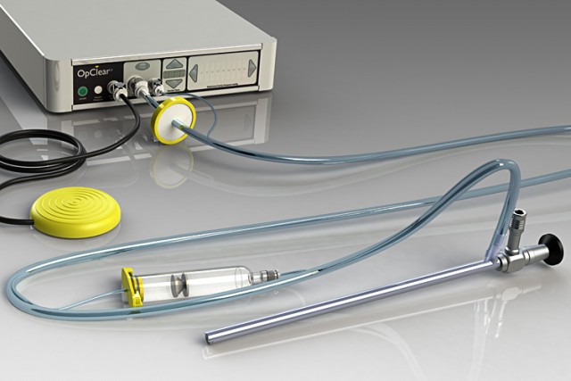 OpClear laparoscope cleaner control unit
