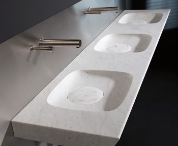Frassk stone vanity basin
